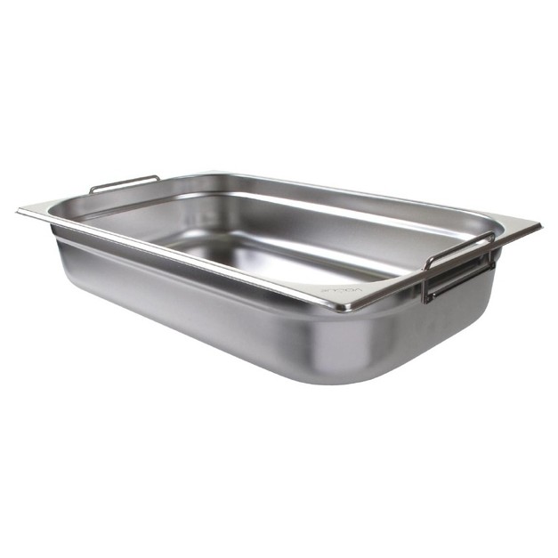 Bac GASTRO GN 1/1 en inox avec poignées 100mm