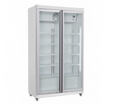 Réfrigérateur 2 portes en verre avl-785r Réfrigérateur 2 portes en verre avl-785r