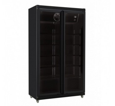 Réfrigérateur 2 portes en verre avl-785r bl Réfrigérateur 2 portes en verre avl-785r bl