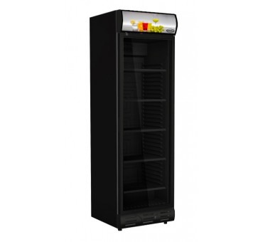 Réfrigérateur 1 porte en verre noir sens ouverture porte gauche Réfrigérateur 1 porte en verre noir sens ouverture porte gauche