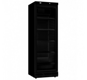 Réfrigérateur 1 porte en verre 382l noir sans canopy Réfrigérateur 1 porte en verre 382l noir sans canopy