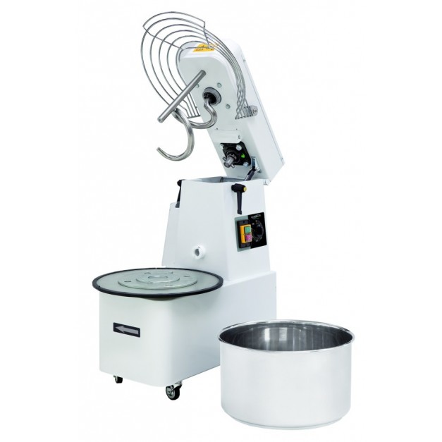 Pétrin à spirales 22 l cuve extractible