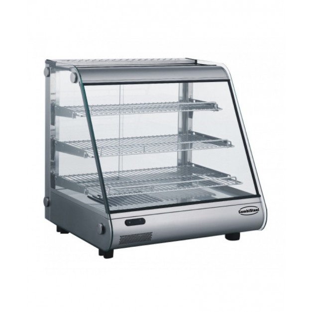 Vitrine chauffante 130l