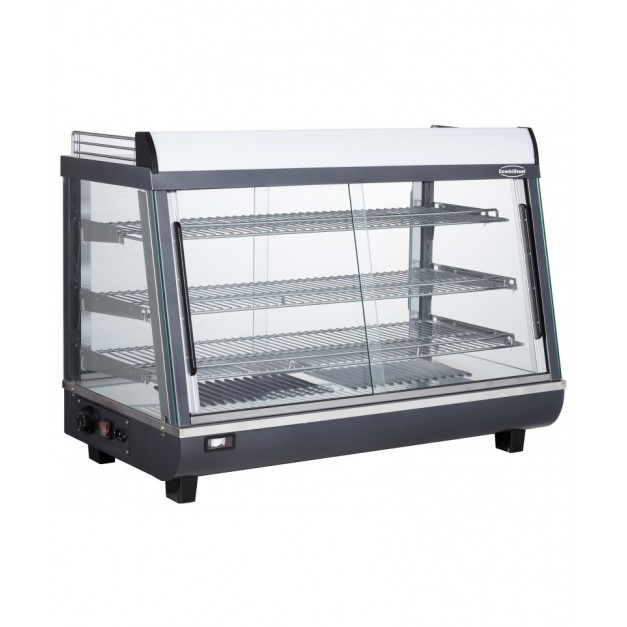 Vitrine chauffante 136l
