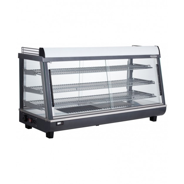 Vitrine chauffante 186l