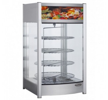 Vitrine chauffante rotative 97l Vitrine chauffante rotative 97l