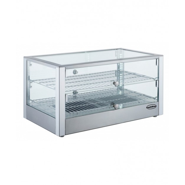 Vitrine chauffante 80l
