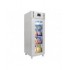 Réfrigérateur en acier inox porte en verre mono block 700 ltr