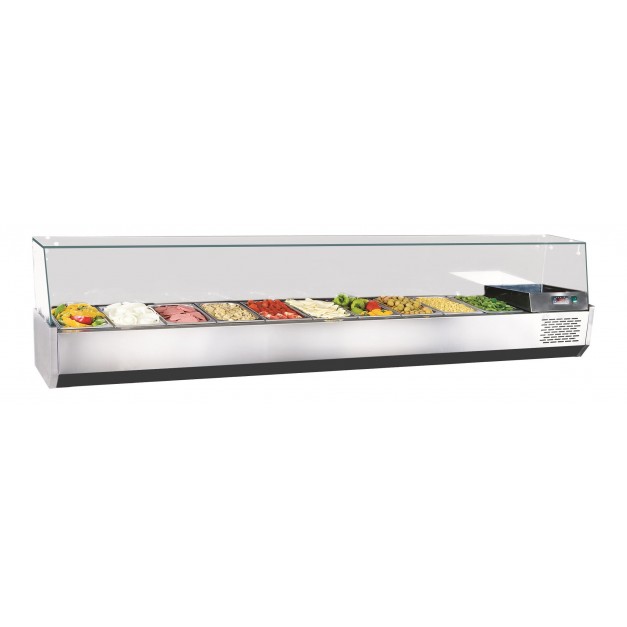 Saladette a poser réfrigérée 10x 1/3 gn