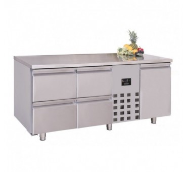 700 table réfrigérée 1 porte et 4 tiroirs monoblock 700 table réfrigérée 1 porte et 4 tiroirs monoblock