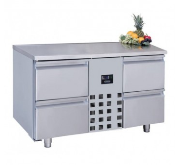 700 table réfrigérée 4 tiroirs monoblock 700 table réfrigérée 4 tiroirs monoblock