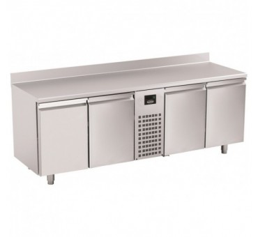 700 table réfrigérée bord relevé 4 portes mono block 700 table réfrigérée bord relevé 4 portes mono block