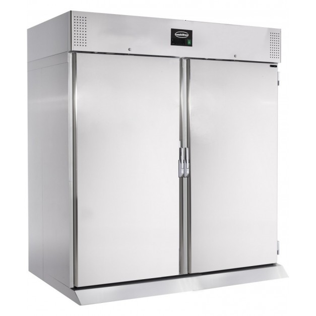 Roll-in congélateur en acier inox mono block 1400 ltr