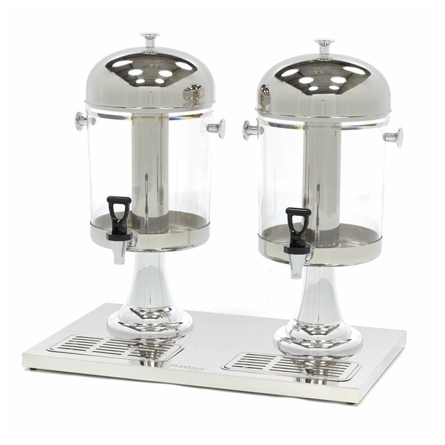 Distributeur de boissons ou de jus 2 x 8 litres