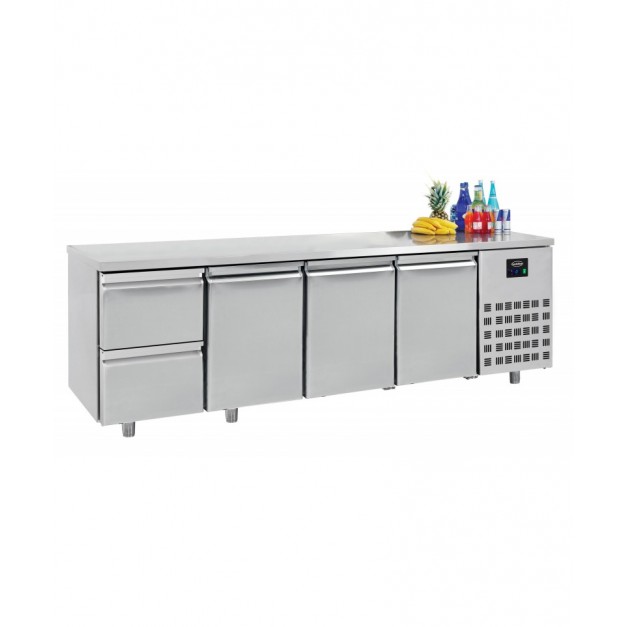 700 table réfrigérée 3 portes 2 tiroirs