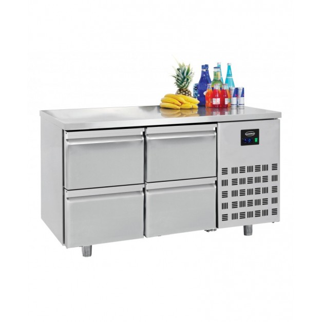 700 table réfrigérée 4 tiroirs