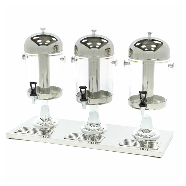 Distributeur de boissons ou de jus 3 x 8 litres