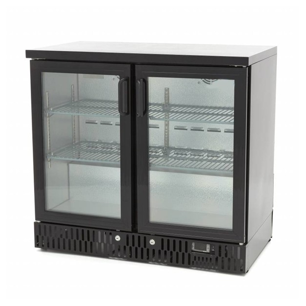 Réfrigérateur à boissons - 2 portes battantes - 4 étagères réglables