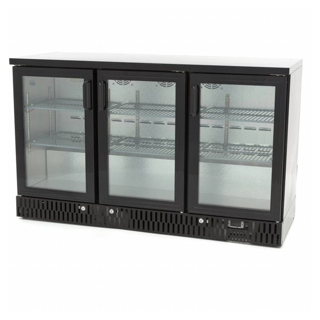 Réfrigérateur à boissons - 3 portes battantes - 6 étagères réglables