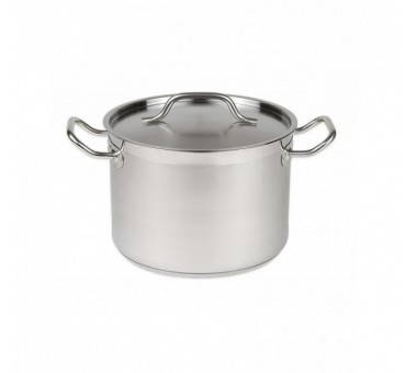 Casserole en acier inoxydable + couvercle ø24 6,3l Casserole en acier inoxydable + couvercle ø24 6,3l
