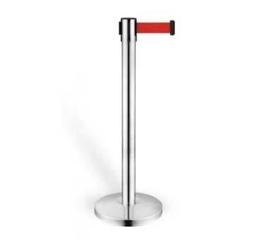 Poteaux de guidage barrière en acier inox set/2 Poteaux de guidage barrière en acier inox set/2