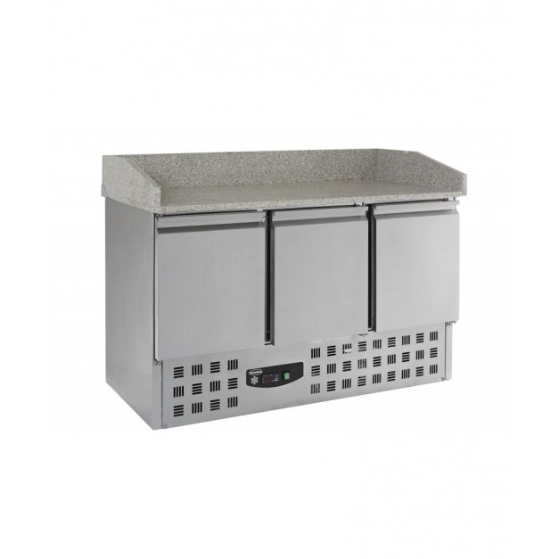 Table préparation pour pizza 3 portes