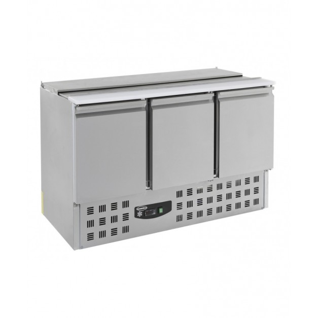 Saladette réfrigérée 3 portes