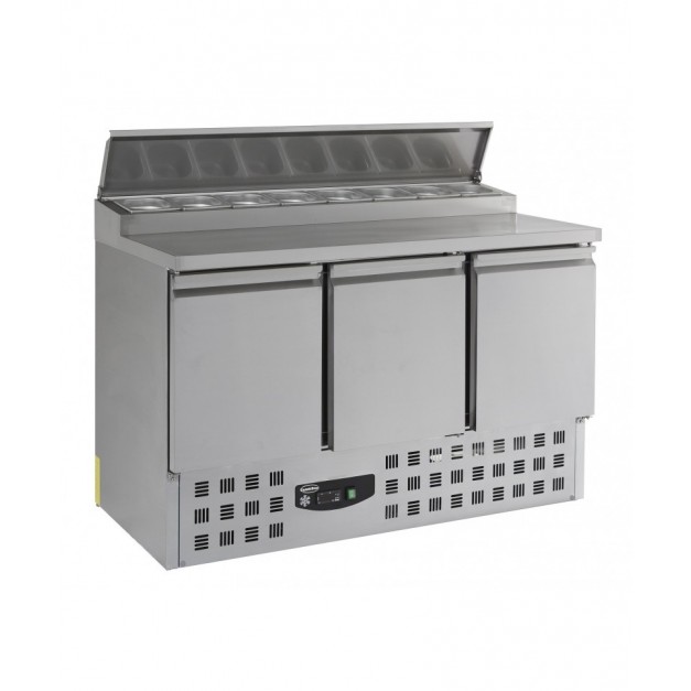 Saladette réfrigérée 3 portes