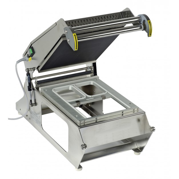 Thermoscelleuse de barquettes inox avec verrouillage TOPSEAL 160