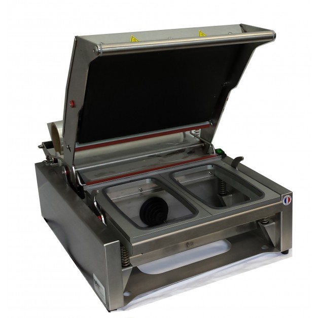 Thermoscelleuse de barquettes à assistance electrique | BP 90 AE