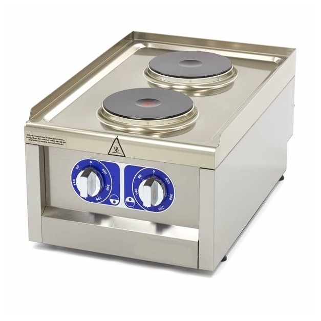 Table de Cuisson - 2 plaques - 40 x 60 cm