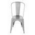 Chaises bistro en acier Gris métallisé Bolero (lot de 4)