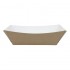Grandes barquettes alimentaires kraft compostables Colpac 148mm