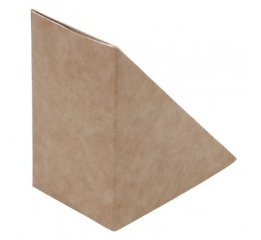 Boîtes sandwich kraft recyclables à chargement frontal avec fenêtre en PLA Colpac (lot de 500) Boîtes sandwich kraft recyclables à chargement frontal avec fenêtre en PLA Colpac (lot de 500)