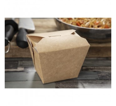 Pot oriental carré mico-ondable recyclable Colpac 750ml Pot oriental carré mico-ondable recyclable Colpac 750ml