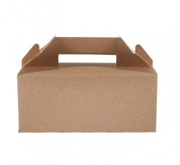 Petites boîtes à emporter kraft recyclables Colpac (lot de 125) Petites boîtes à emporter kraft recyclables Colpac (lot de 125)