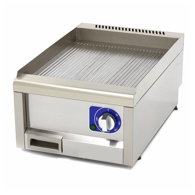 Grill rainuré - électrique - 40 x 60 cm