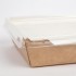 Barquettes en carton recyclables avec couvercle Colpac Fuzione 1000ml