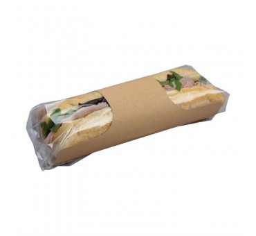 Sachets baguette kraft recyclables Colpac Clasp Clip (lot de 500) Sachets baguette kraft recyclables Colpac Clasp Clip (lot de 500)