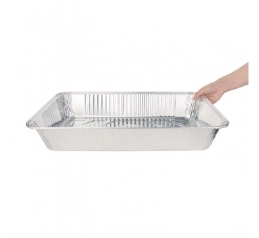Plat rectangulaire aluminium Fiesta Recyclable GN 1/1 Plat rectangulaire aluminium Fiesta Recyclable GN 1/1