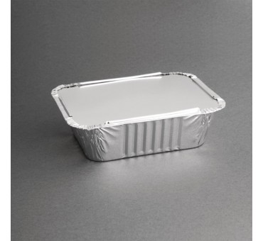Couvercles cirés pour barquettes aluminium 450ml Fiesta Recyclable (lot de 500) Couvercles cirés pour barquettes aluminium 450ml Fiesta Recyclable (lot de 500)