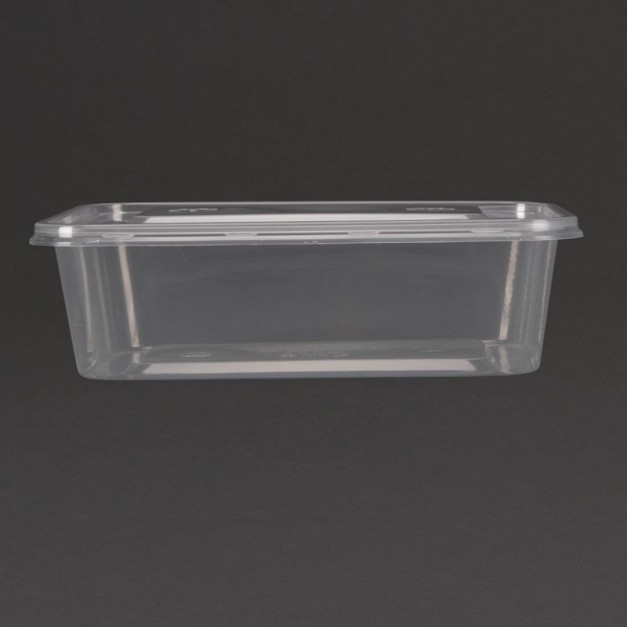 Lot De 6 Boîtes De Conservation Rectangulaires En Plastique