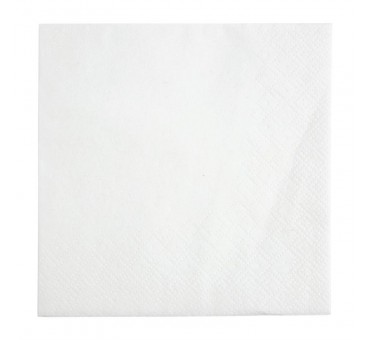 Serviettes cocktail 2 plis pliage 1/4 Fiesta Recyclable 240mm blanches (lot de 4000) Serviettes cocktail 2 plis pliage 1/4 Fiesta Recyclable 240mm blanches (lot de 4000)