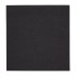 Serviettes cocktail 2 plis pliage 1/4 Fiesta Recyclable 240mm noires (lot de 4000)