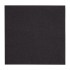 Serviettes snacking 2 plis pliage 1/4 Fiesta Recyclable 330mm noires (lot de 2000)