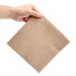 Serviettes dîner 2 plis format 1/4 Fiesta Recyclable 400mm kraft (lot de 2000)
