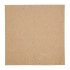 Serviettes dîner 2 plis format 1/4 Fiesta Recyclable 400mm kraft (lot de 2000)