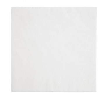 Serviettes dîner 3 plis format 1/4 Fiesta Recyclable 400mm blanches (lot de 1000) Serviettes dîner 3 plis format 1/4 Fiesta Recyclable 400mm blanches (lot de 1000)
