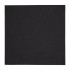 Serviettes dîner 3 plis format 1/4 Fiesta Recyclable 400mm noires (lot de 1000)