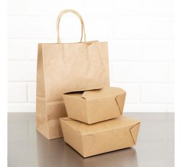 Boîtes repas en carton Fiesta Recyclable 112mm (lot de 300) Boîtes repas en carton Fiesta Recyclable 112mm (lot de 300)